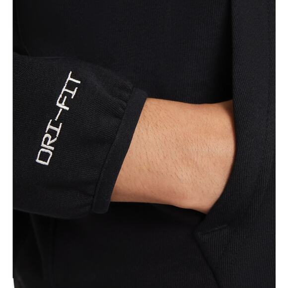 Nike Dri-Fit Womens Fly Fire Flame Basketball Hoop Design Hoodie Size 2XL Black - Picture 6 of 9